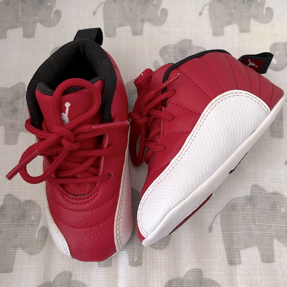 Air Jordan 12 Retro Red & White 4c